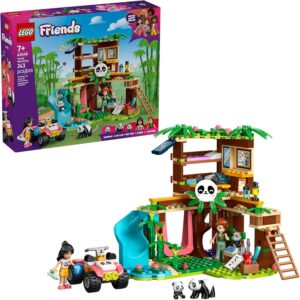 LEGO Friends Panda Sanctuary Animal Care Pretend Play Toy for Girls & Boys - Interactive Storytelling & Building Playset with Panda Toys for Kids, Ages 7+ - Gift Idea for Birthdays - 42648