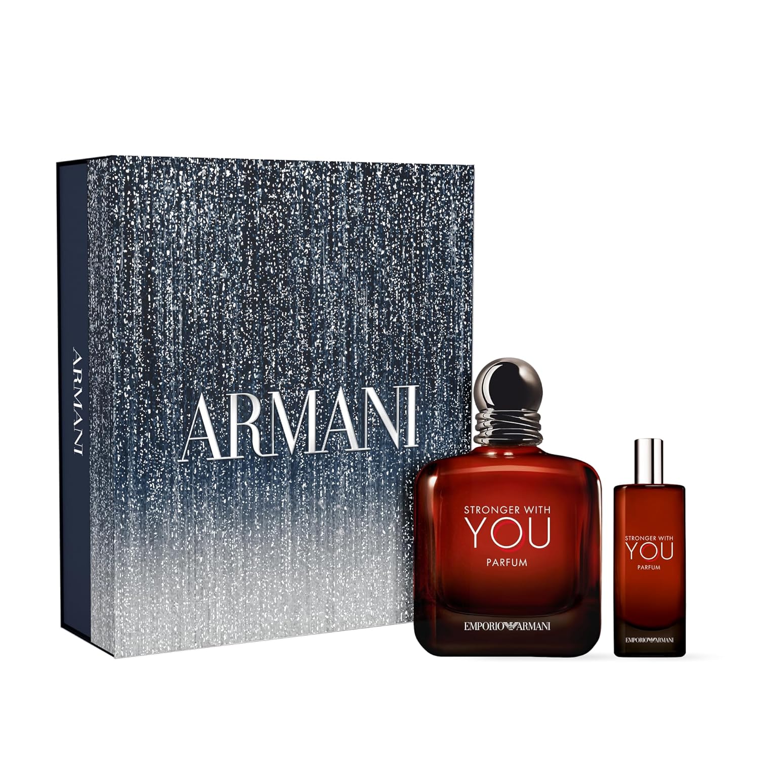 Emporio Armani Beauty - Stronger With You Parfum - Men's Cologne 2-Piece Set 2025