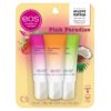 eos 24H Moisture Super Balms Minis- Pink Paradise, Limited-Edition, Nourishing, Dry Lips, Variety Pack Mini, Lip Balms, 0.169 fl oz, 3-Pack