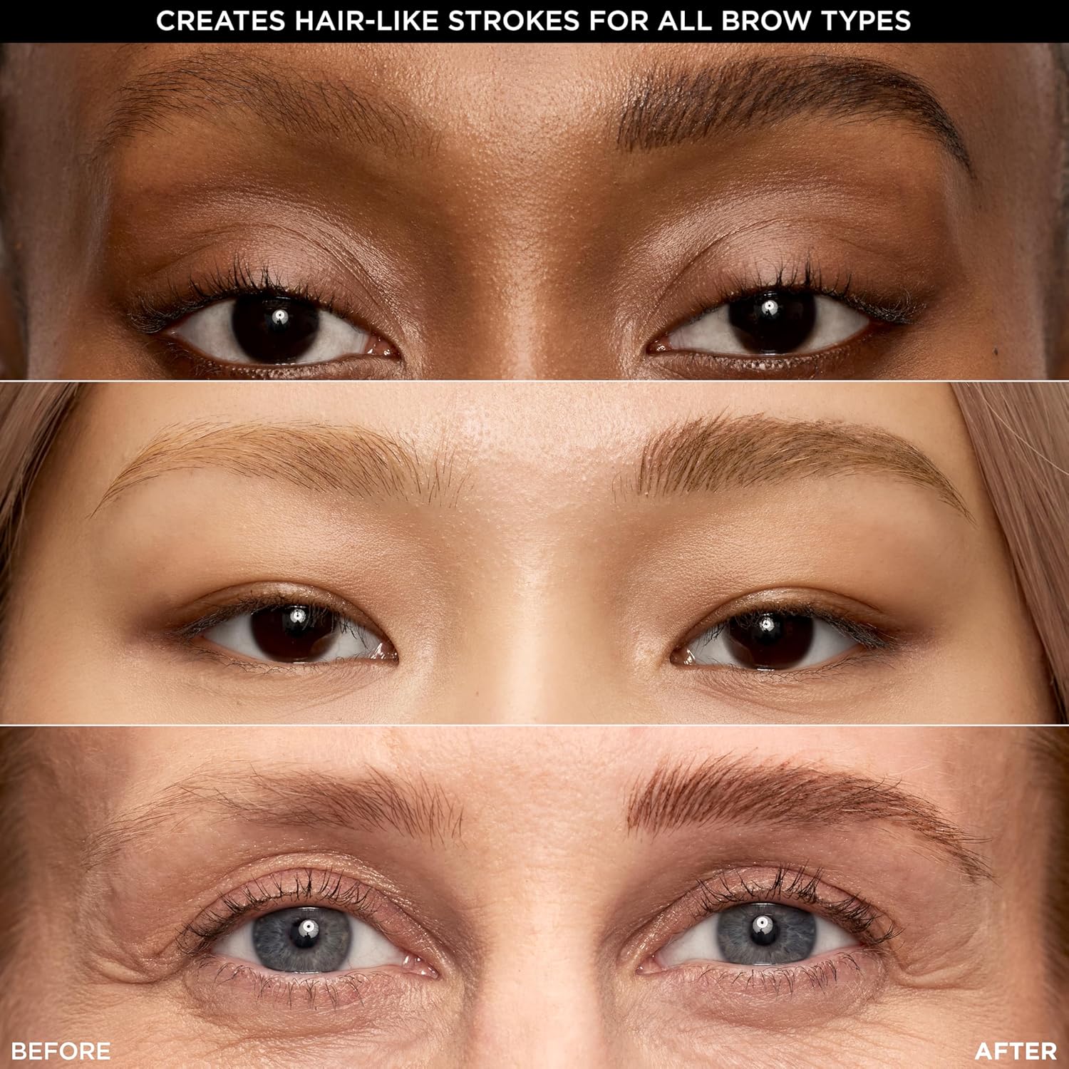 L'Oreal Paris Faux Brow, Hair-Like, Filling Eyebrow Pen with Double-Brush Tip, Fast & Precise Eyebrow Makeup, Soft Black, 0.04 Fl Oz - Image 5