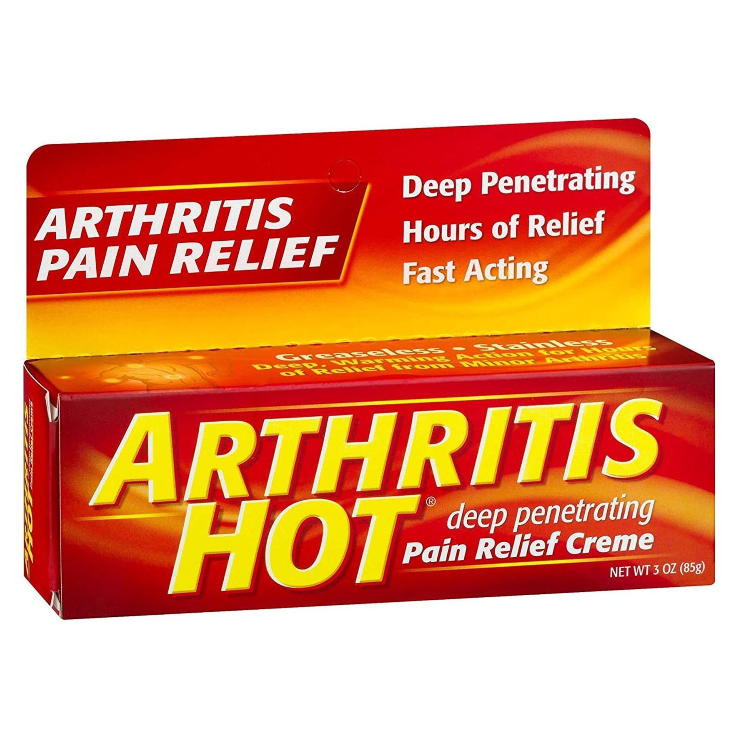 Arthritis Hot Pain Relief Creme-3, oz.