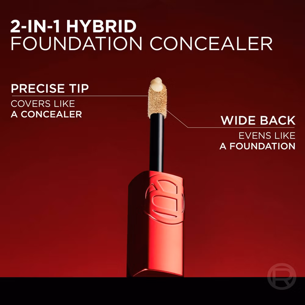 L'Oreal Paris Infallible Skin Ink Matte 2-in-1 Foundation and Concealer - 0.5 fl oz - 430 Deep Cool - Image 7