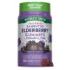 Nature's Truth Kids Elderberry Gummies | 50 Count | with Zinc and Vitamin C | Vegan, Non-GMO & Gluten Free Supplement