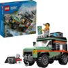 LEGO City Off-Road 4x4 Mountain Truck Toy - Building Toy Set for Kids, Boys and Girls, Ages 6+ - Fun Gift Idea for Birthdays and Holidays - with Adventurer Minifigure and Accessories - 60447